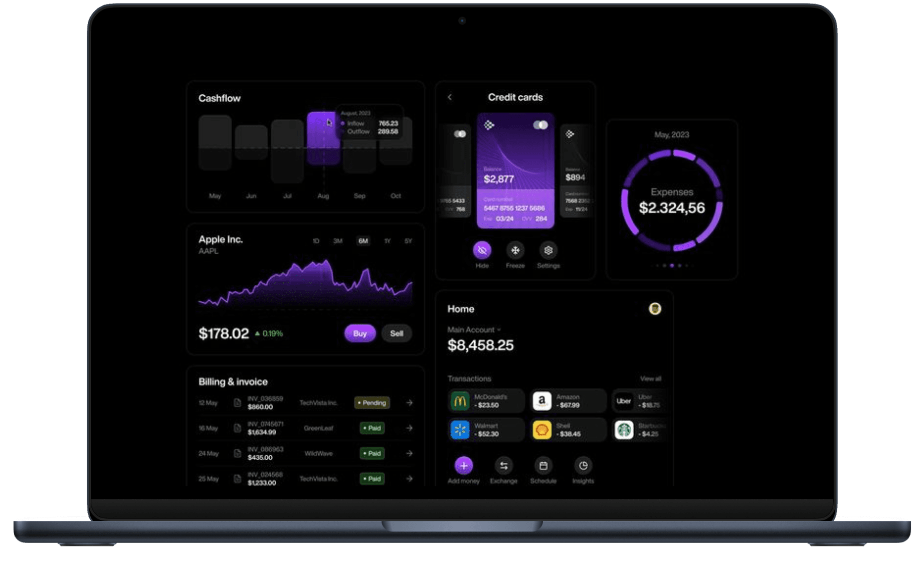 Web & Mobile Dashboards